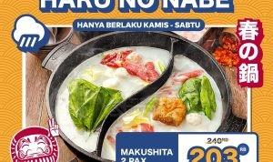 Promo Kitamura Haru No Nabe Makan Berdua Hanya Rp203.000!