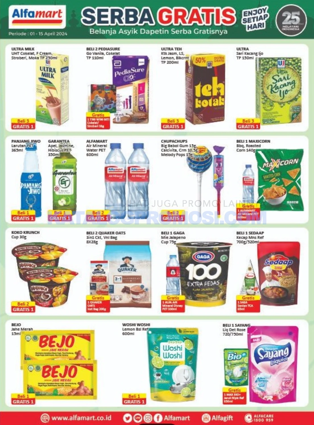 Katalog Promo JSM Alfamart 12-15 April 2004: Beli Minyak Goreng Bisa Tebus Murah Saus