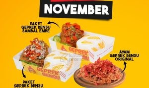 Promo GEPREK BENSU GO GO NOVEMBER - PAKET SPESIAL mulai Rp. 36.000