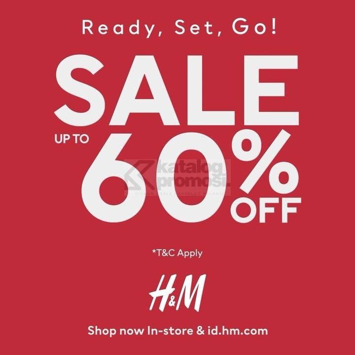 PROMO H&M SALE up to 60% Off