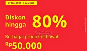 Promo IKEA SALE DISKON hingga 80% off