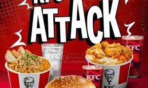 Promo KFC ATTACK mulai Rp. 13RIBUAN aja per menu