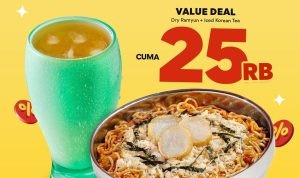 Promo MUJIGAE VALUE DEAL - MAKAN HEMAT cuma Rp. 25RIBU AJA!