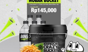 Promo Burger Bangor Paket Nobar Bucket Cuma Rp145.000-an!