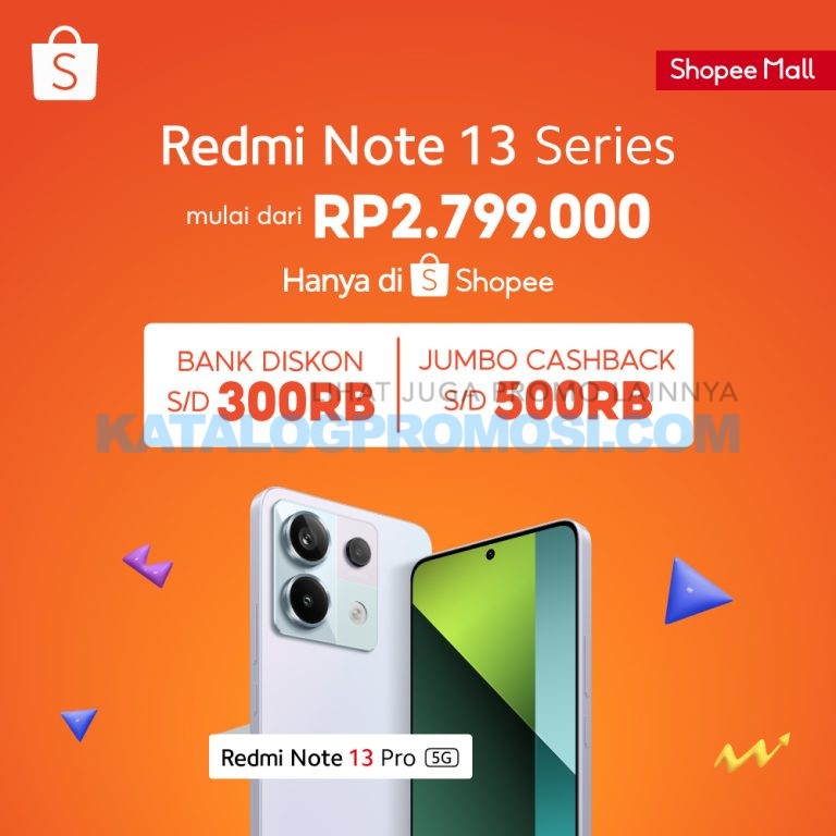 Redmi Note Series Kini Tersedia Di Shopee Mall Harga Spesial