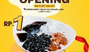 Promo Grand Opening Zeribowl Supermarket Brastagi Cemara Asri - Beli Zeribowl Lime/Milk cuma Rp. 1,-