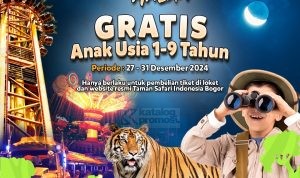 Promo Taman Safari Bogor Safari Malam Tiket Gratis untuk Anak