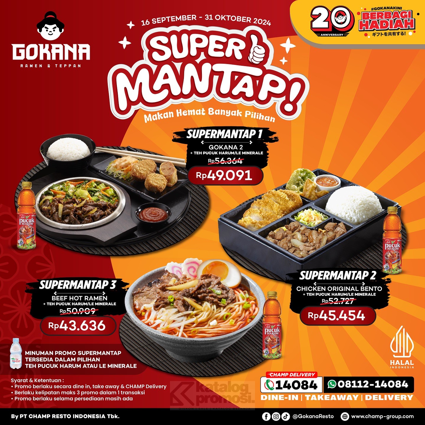 Promo GOKANA PAKET SUPER MANTAP mulai dari Rp. 43RIBUAN