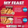 Promo Wendy's Beli Paket My FEAST GRATIS Es Krim Baskin Robbins