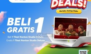 Promo XXI Cinema Weekly Deals QRIS Bank Saqu Beli 1 Gratis 1