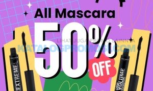 PROMO BRUNBRUN All Mascara Discount 50% Off*