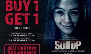 Promo CINEMA XXI BELI 1 GRATIS 1 tiket film SOROP