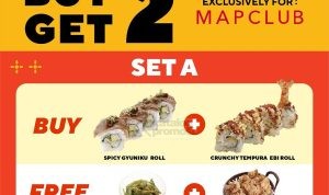 Promo GENKI SUSHI MAPCLUB MEMBER’S DAY! BUY 2 GET 2 FREE*