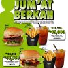 Promo BURGER BANGOR GOFOOD JUMAT BERKAH FREE Combo Fries+Lemon Tea UNTUK DRIVER OJOL KAMU berlaku di tanggal 05 Juli 2024