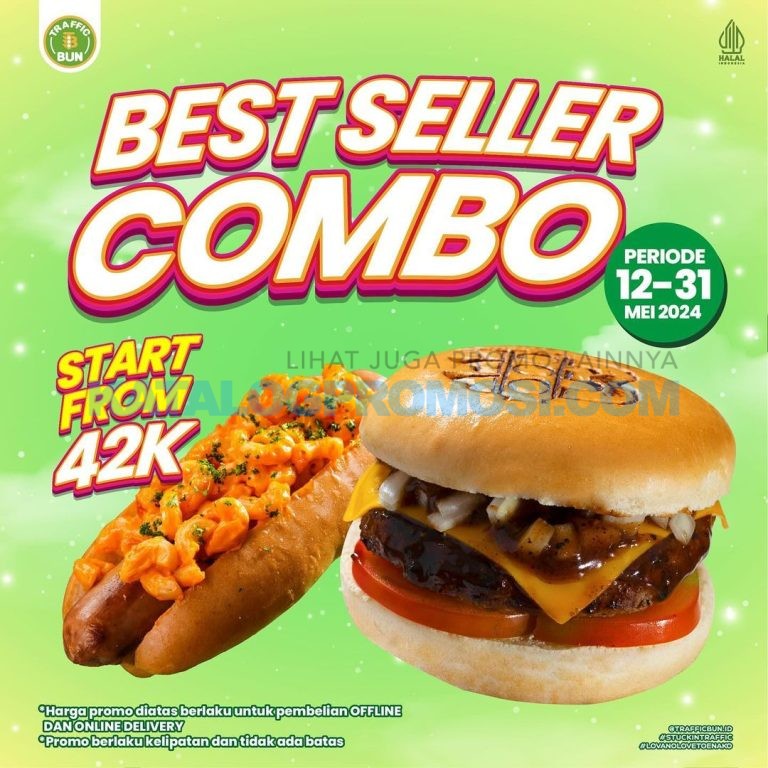 Promo TRAFFIC BUN BEST SELLER COMBO - PAKET SPESIAL mulai Rp. 42RIBUAN berlaku mulai tanggal 12-31 Mei 2024