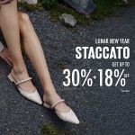 STACCATO Promo Lunar New Year Deals Disc 30% +18% Off*