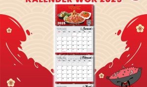 Promo WOK RESTAURANT GRATIS KALENDER WOK 2025*