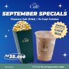 Promo XXI CAFE September Special Popcorn Salt dan Es Kopi Cokelat Hanya 35rb