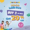 Promo KIDZ STATION SEKOLAH LEBIH SERU DISKON hingga 20% berlaku mulai tanggal 15-31 Juli 2024