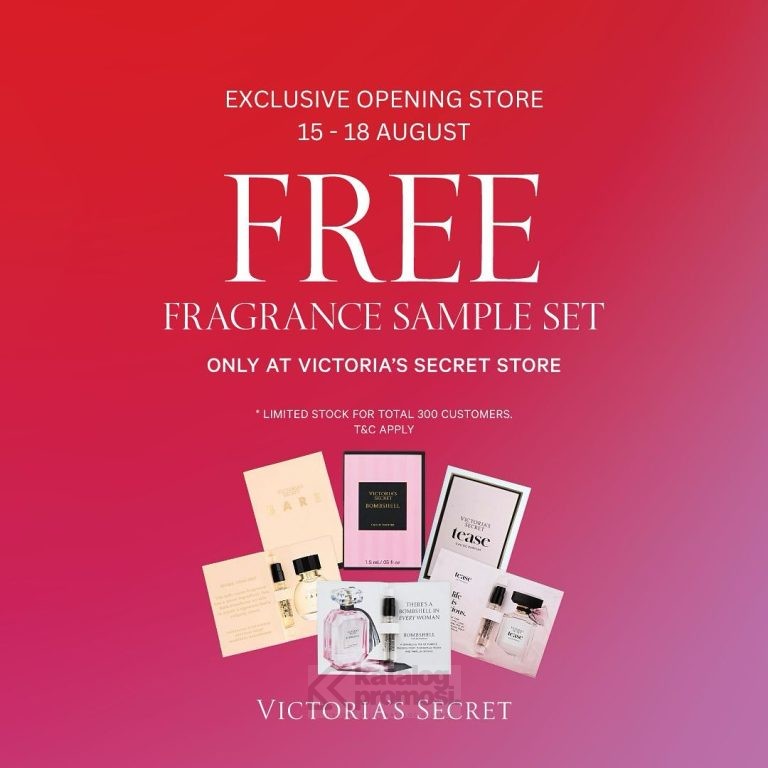 Promo VICTORIA'S SECRET Villagio Outlets Exclusive Opening Outlets