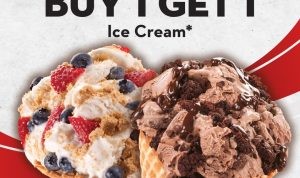 Promo COLD STONE SPECIAL PAYDAY - BUY 1 GET 1 FREE*