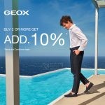 Promo GEOX Buy 2 Or more Get Extra Disc 10%*