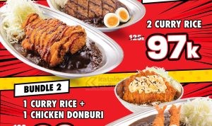 Promo GO! GO! CURRY Bundle Dynamic Duo Harga Mulai Dari 90K*