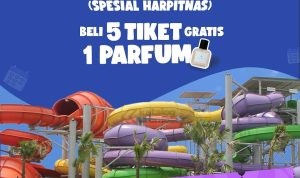 Promo GO! WET LONG WEEKEND - BELI 5 TIKET GRATIS 1 PARFUM SUGARBABY