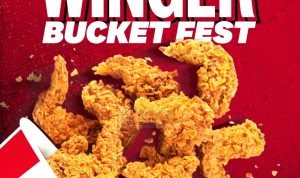 PROMO KFC WINGER BUCKET FEST