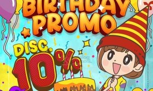 Promo SOGOGI BIRTHDAY SPECIAL DISCOUNT 10%