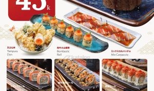 Promo Sushi Hiro Happy Wednesday Hanya Rp45.000