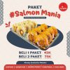 Promo SUSHIMAS PAKET SALMON MANIA mulai Rp. 45K