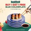 Promo Tom Sushi Spesial 11.11 - Beli 1 Gratis 1 Blue Colorplate