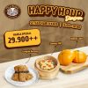 Promo OldTown White Coffee Happy Hour Harga Spesial untuk Menu Pilihan berlaku setiap hari Kamis mulai pk. 15.00-18.00