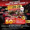 PROMO SHABURI DAN KINTAN BUFFET DISKON 50% MAKAN SEPUASNYA kalau kamu lahir di tanggal 24-28 (bulan apapun)