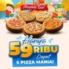 Promo DOMINO’S PIZZA WEEKEND SERU! DISKON HINGGA 40%