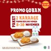 Promo Doner Kebab Grand Galaxy Park – 2 Karaage Hanya Rp50 Ribuan!