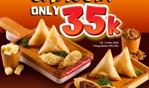 Promo Emados Samosix 6 Samosa Hanya Rp35.000