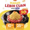 Promo PEPPER LUNCH OVO CASHBACK hingga 25%