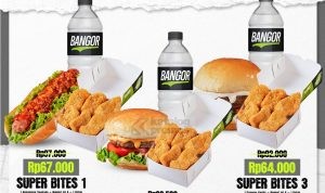 Promo Burger Bangor GrabFood Super Brand Week Paket Mulai Rp64.000