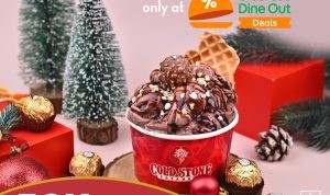 Promo COLD STONE Grab Dine Out Deals 2 Ice Cream hanya Rp59.000*