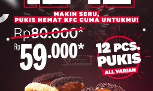 Promo KFC COFFEE SPESIAL 12.12 - Beli 12pcs Pukis All Variant cuma Rp. 59.000*