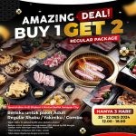 Promo Shaburi & Kintan Buffet Wondr by BNI - Buy 1 Get 2 Regular Package*