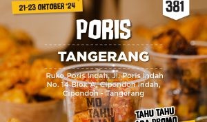 Mo Tahu Aja Poris Tangerang Opening Promo – 10 Tahu Kriuk + 10 Tahu Walik Sambelin / Kecapin Aja cuma Rp. 25.000