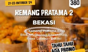 Mo Tahu Aja KEMANG PRATAMA BEKASI Opening Promo – 10 Tahu Kriuk + 10 Tahu Walik Sambelin / Kecapin Aja cuma Rp. 30.000