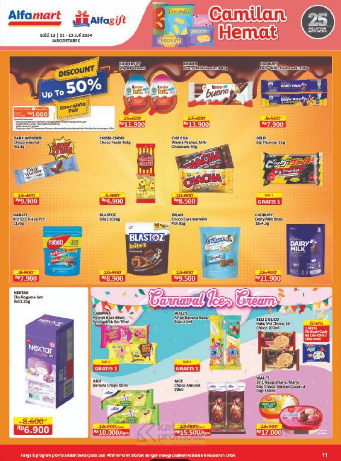 Katalog Promo JSM Alfamart 5-7 Juli 2024: Rinso Liquid Rp10.900, Popok Bayi Mulai dari Rp39.900