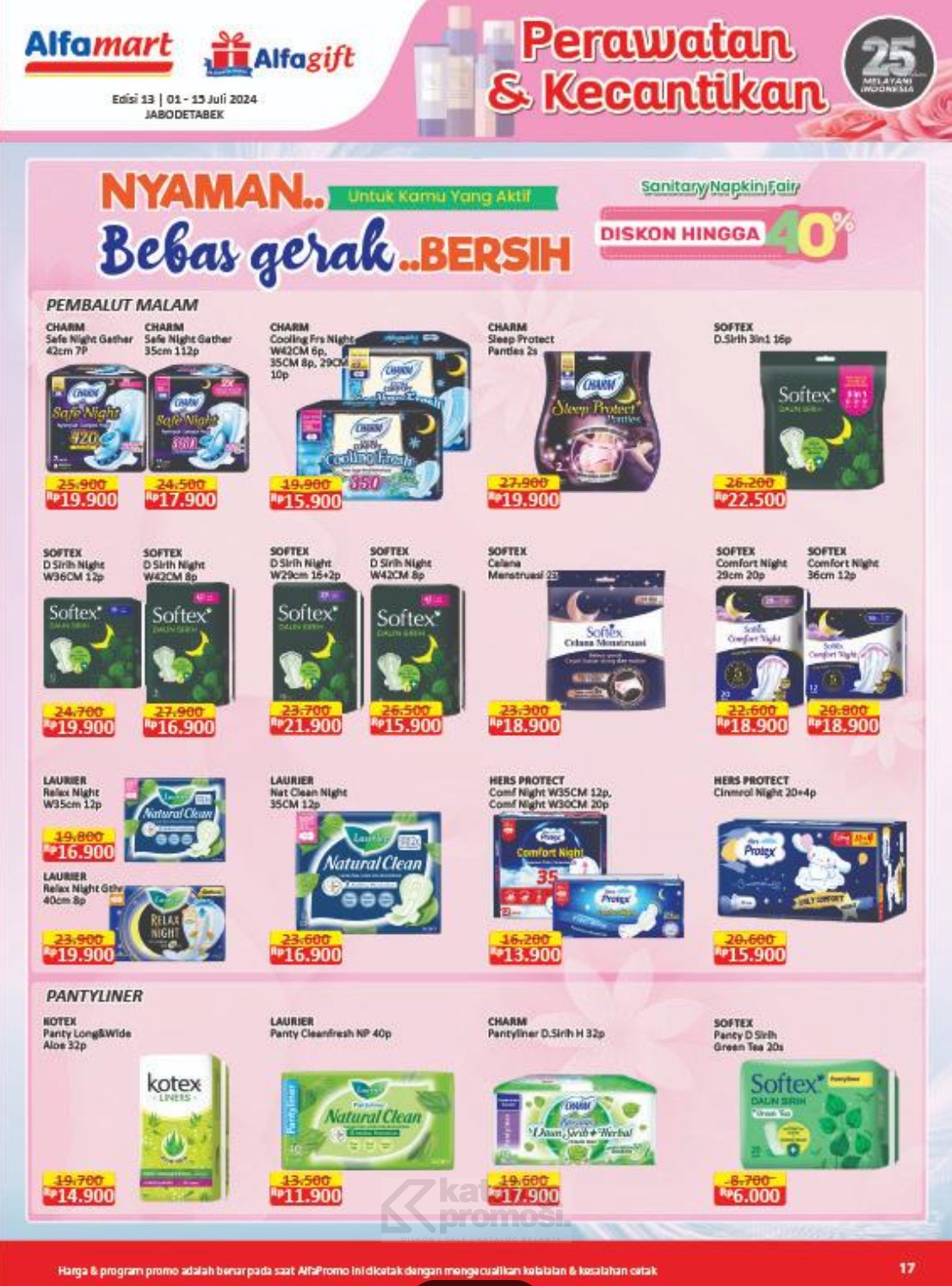 Katalog Promo JSM Alfamart 5-7 Juli 2024: Rinso Liquid Rp10.900, Popok Bayi Mulai dari Rp39.900