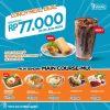 PROMO HEAVENLY WANG LUNCH MEAL DEALS , Dapat PAKET KOMPLIT cuma Rp 77.000 tersedia setiap hari Senin-Jumat pukul 11.00-15.00 WIB