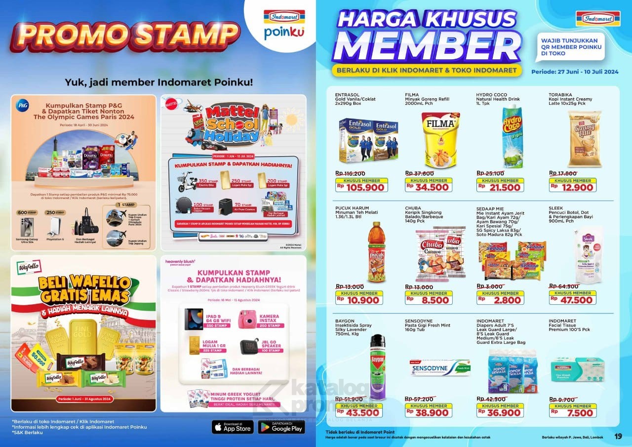 Katalog Promo JSM Indomaret 5,6,7 Juli 2024: Minyak Goreng 2L Rp 32.700, Pakai Debit jadi Rp 27.700 