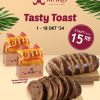 Promo MAKO Cake & Bakery Tasty Toast mulai Rp. 15RIBU